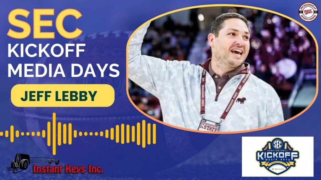 exclusive who is new mississippi state head football coach jeff lebby 1 on 1 at sec media days