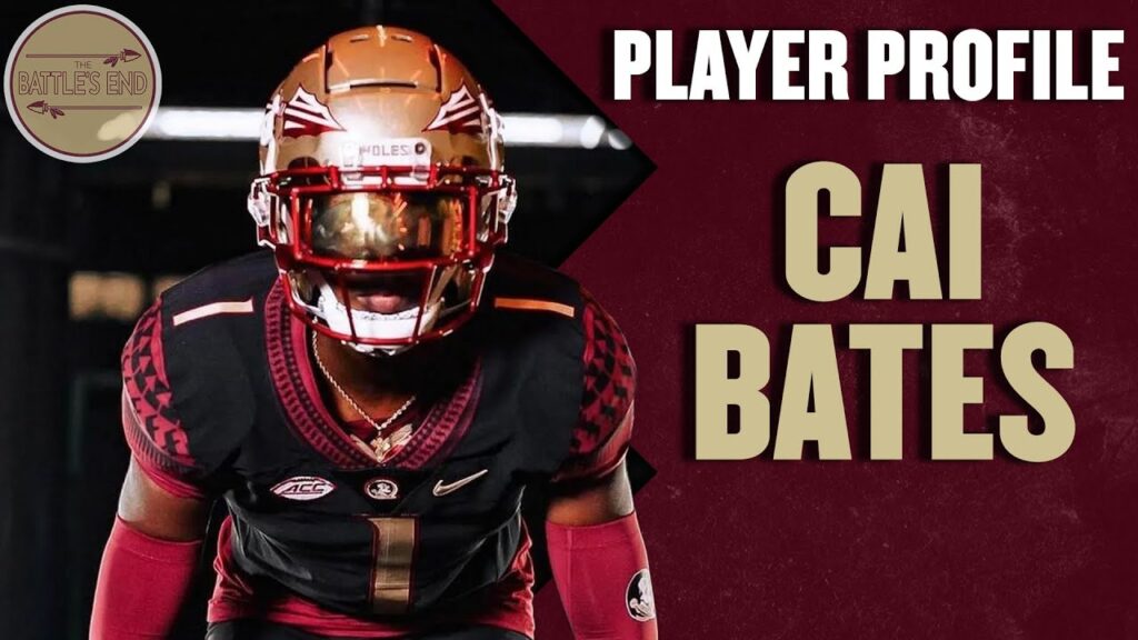 florida state freshman cai bates runs fast hits hard and will dominate the seminole backfield