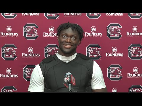 football demetrius knight jr news conference 08 20 24