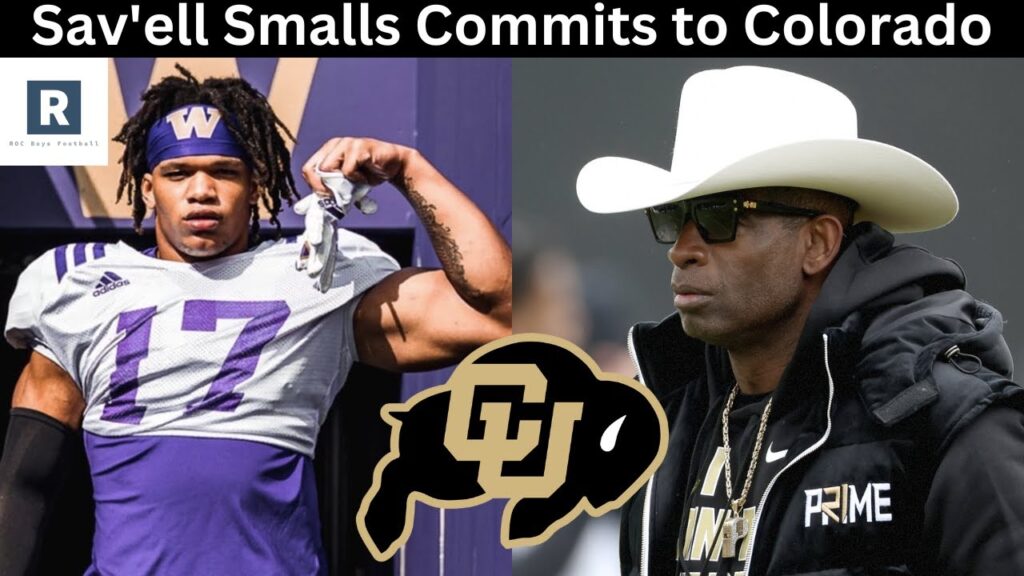 former 5 star savell smalls commits to colorado coach prime transfer portal who is next