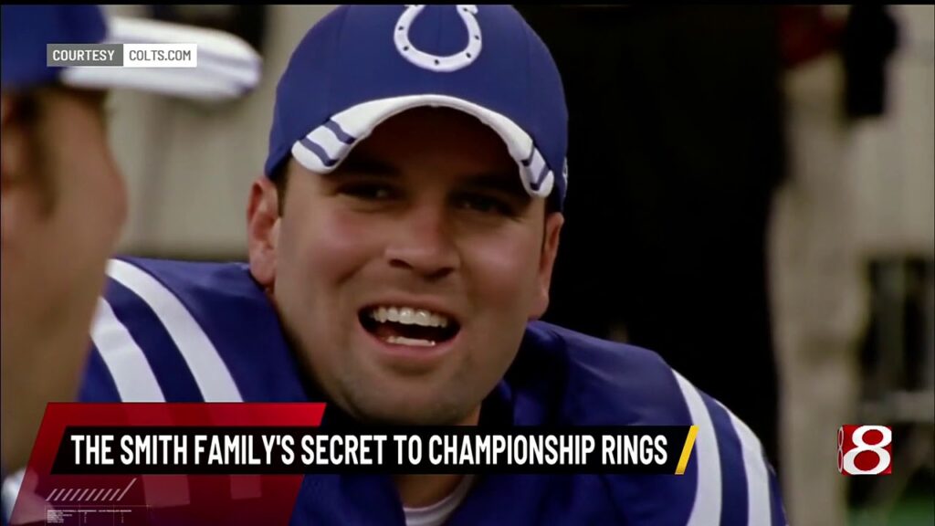 former colts punter hunter smith watches son kick game winning field goal in state championships