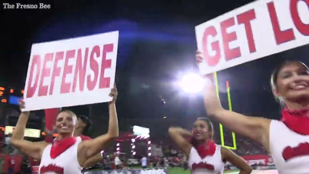 fresno state football highlights 53 10 battering of kent state