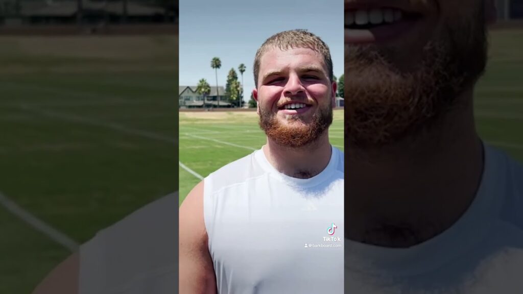 fresno state ol campbell mcharg is indeed the bulldogs new starting right guard and an rb on cfb25