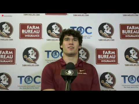 fsu te brian courtney on move from qb norvell recruitment