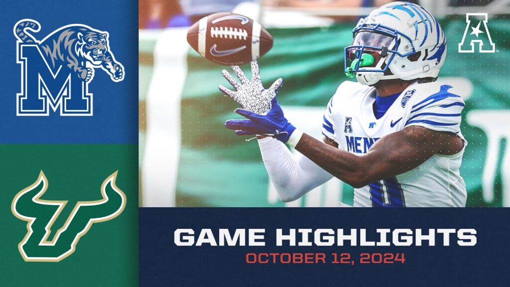 game highlights memphis vs south florida oct 12 2024