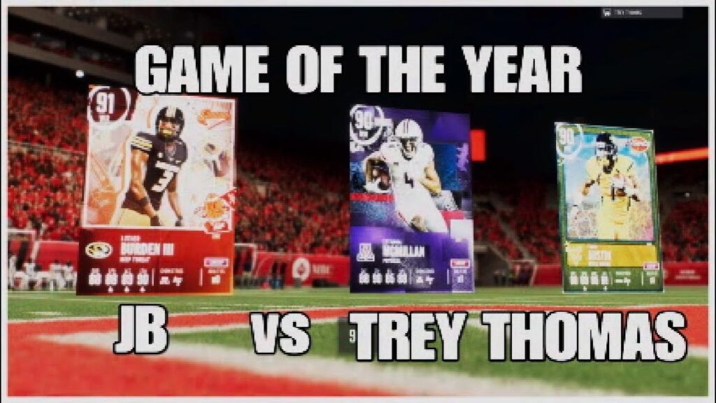 game of the year vs trey thomas