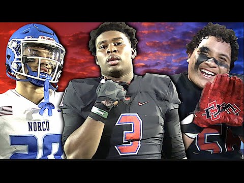 gardena serra vs norco f09f94a5 cif d2 1st round playoffs f09f94a5 cincere rhaney went crazy w 275 yards 3 tds