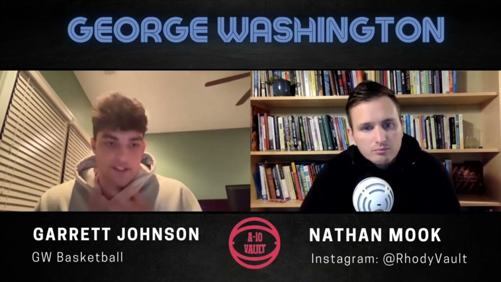 garrett johnson george washington basketball