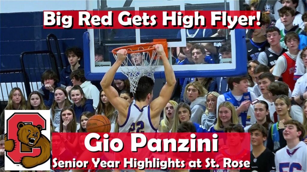 gio panzini flexes for njs 1 team saint rose forward commits to cornell