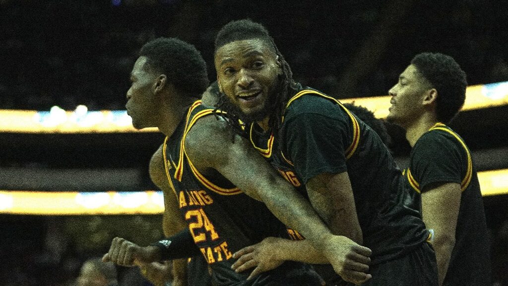 grambling state vs jackson state 2024 legacy classic mens basketball highlights