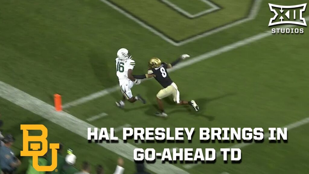 hal presleys impressive one handed catch vs colorado