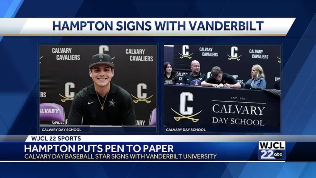 hampton signs with vanderbilt university