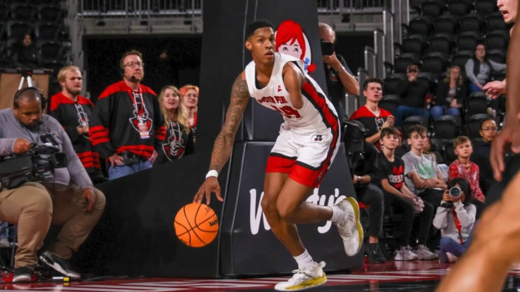 hansel enmanuel unbelievable put back dunk 4 points and 3 blocks for austin peay vs murray state 1