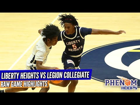 highlights drexel commit shane blakeney goes off vs liberty heights but was it enough