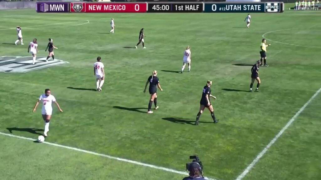highlights new mexico at utah state womens soccer 10 6 24