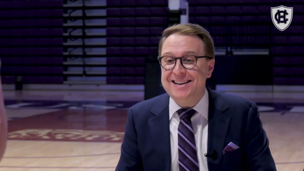 holy cross introduces new mens basketball coach dave paulsen
