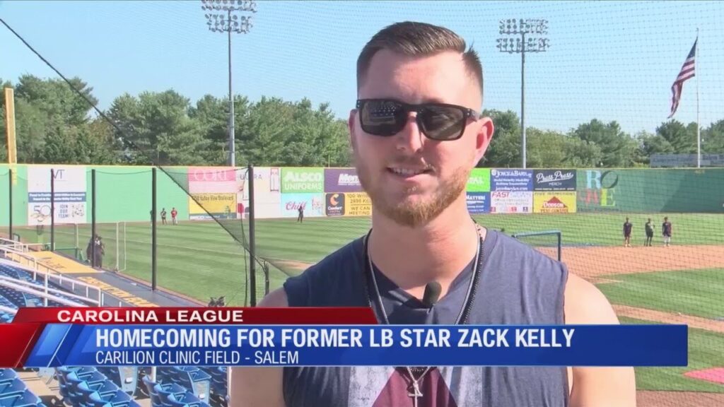 homecoming for former lord botetourt star pitcher and boston red sox zack kelly