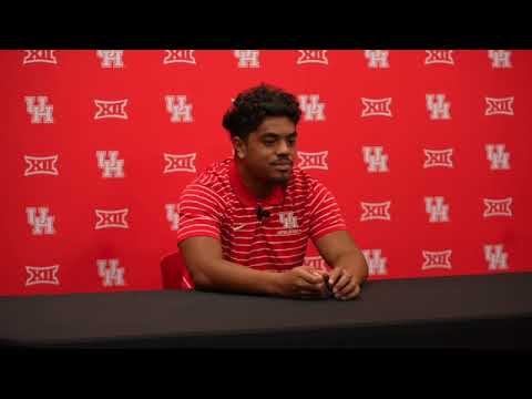 houston cougars quarterback ui ale talks to the media for the first time as a houston cougar