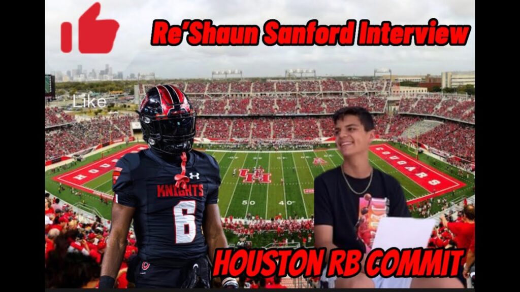 houston rb commit reshaun sanford interview