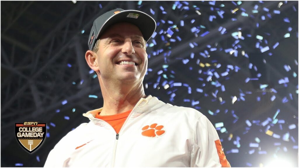 how clemson coach dabo swinney went from unknown to college football royalty college gameday