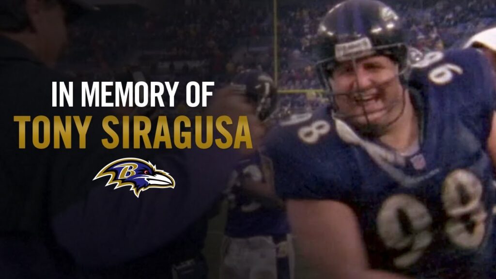 in memory of tony siragusa baltimore ravens