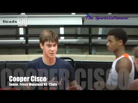 inside dfw hs basketball vmi signee cooper sisco goes off for 25pts vs lancaster
