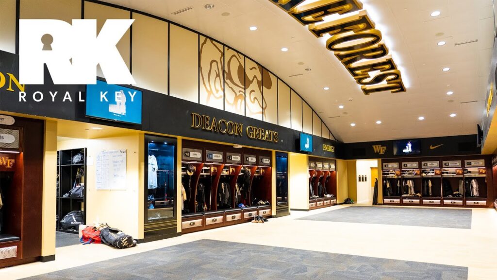 inside the wake forest demon deacons 20000000 baseball facility royal key