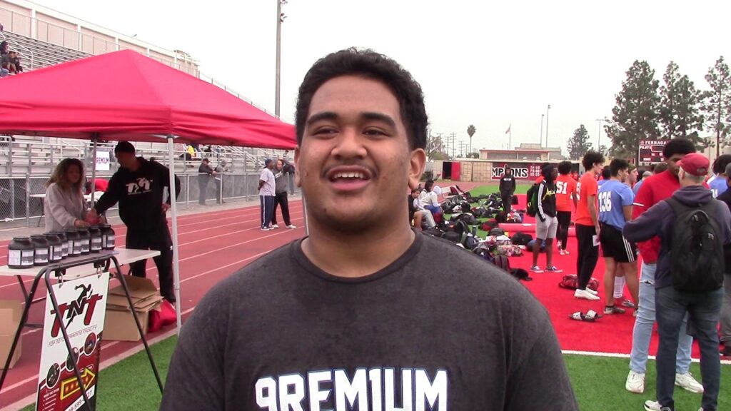 interview with 2022 st john bosco dt jairus satele