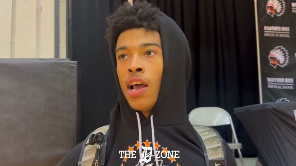interview with brother rice 2024 g warren marshall iv oakland commit