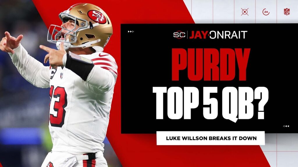 is brock purdy a top 5 nfl quarterback