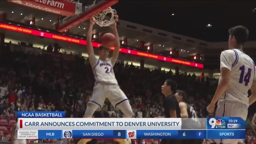 isaiah carr announces commitment to denver university