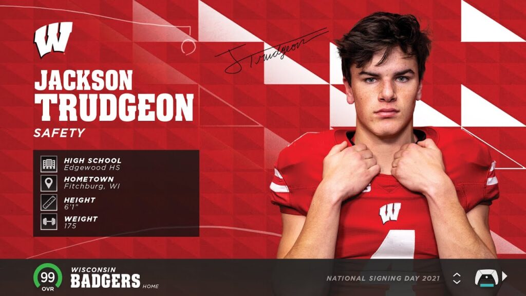 jackson trudgeon national signing day wisconsin 22
