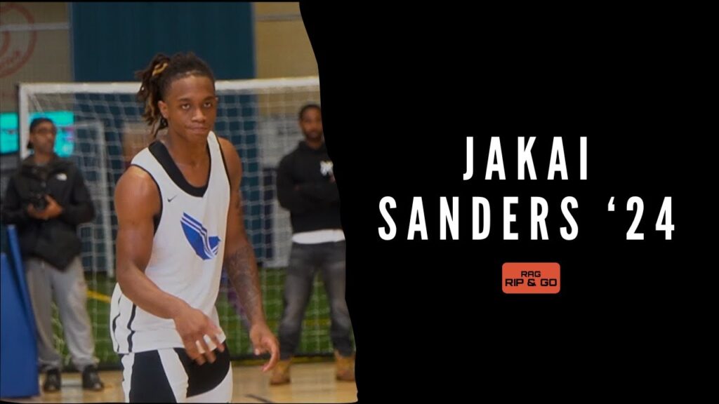 jakai sanders24 a tough cover 1st class playmaker made hoops ny preview full highlights