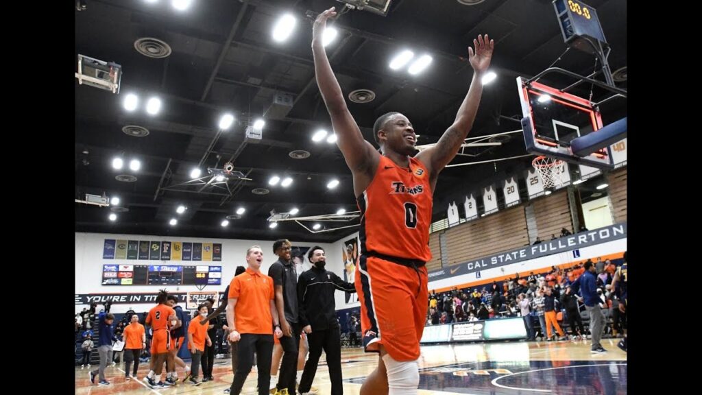 jalen harris game winner for cal state fullerton vs uc irvine 02 24 22