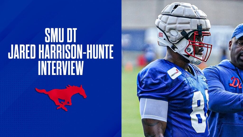 jared harrison hunte on transferring from miami to smu expectations for mustangs in 2024