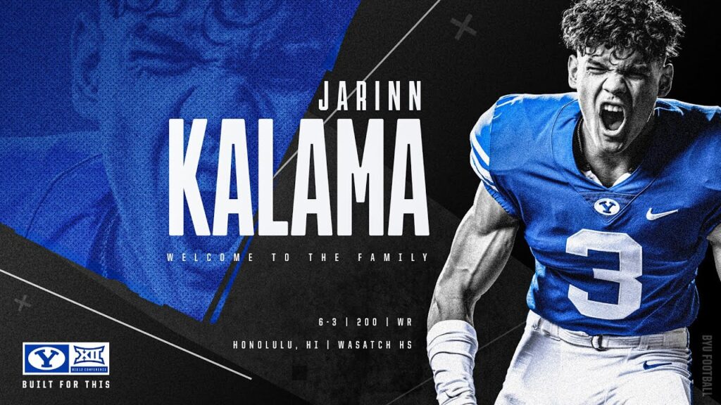 jarinn kalama byu football national signing day 2022