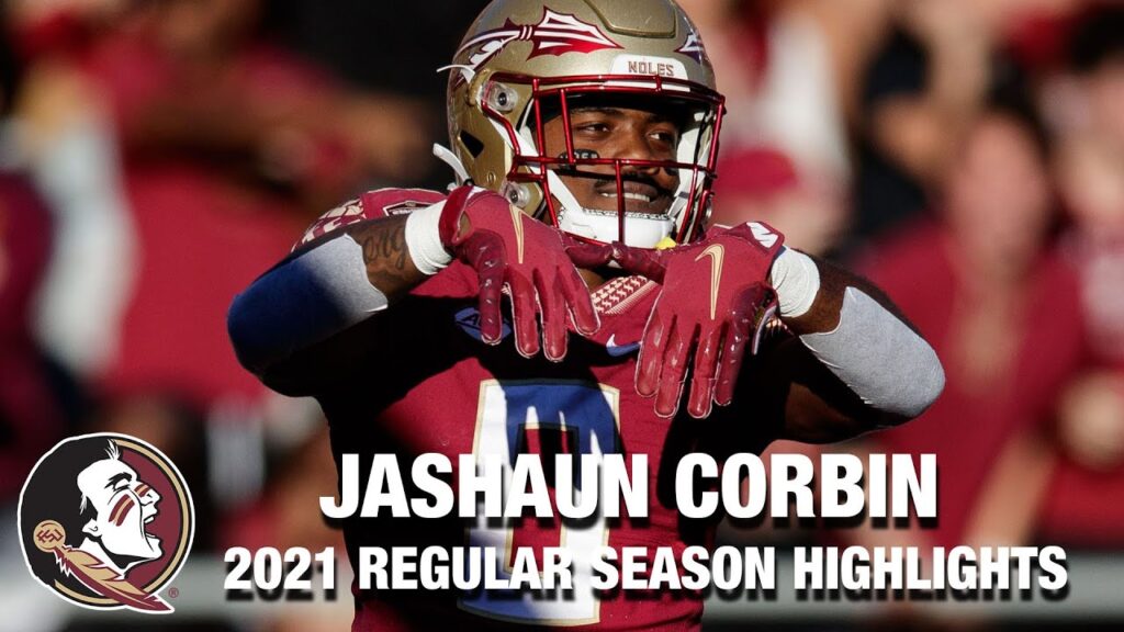 jashaun corbin 2021 regular season highlights florida state rb