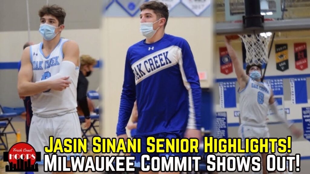 jasin sinani senior highlights uw milwaukee commit scores 20 ppg