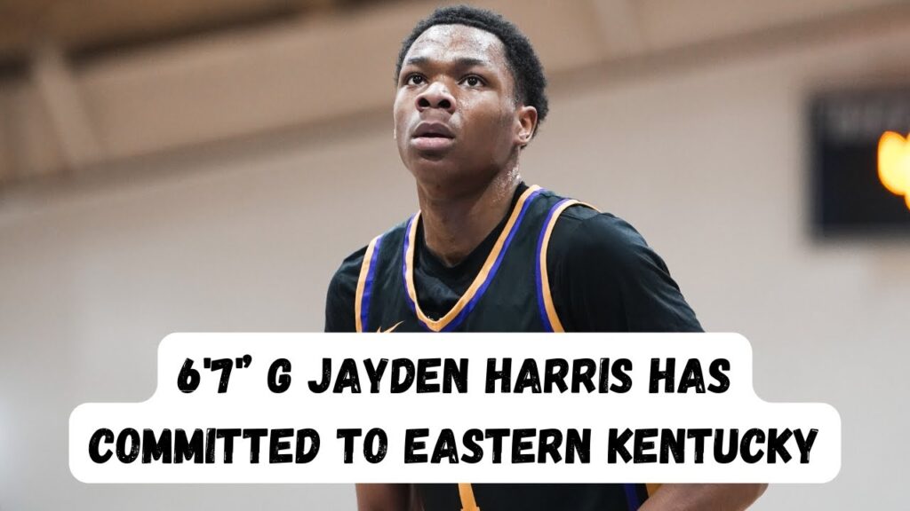 jayden harris has committed to eastern kentucky elite prep league highlights