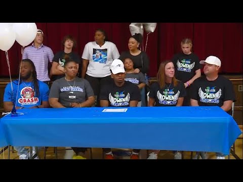 jayden hill full interview on signing with the university of saint francis football