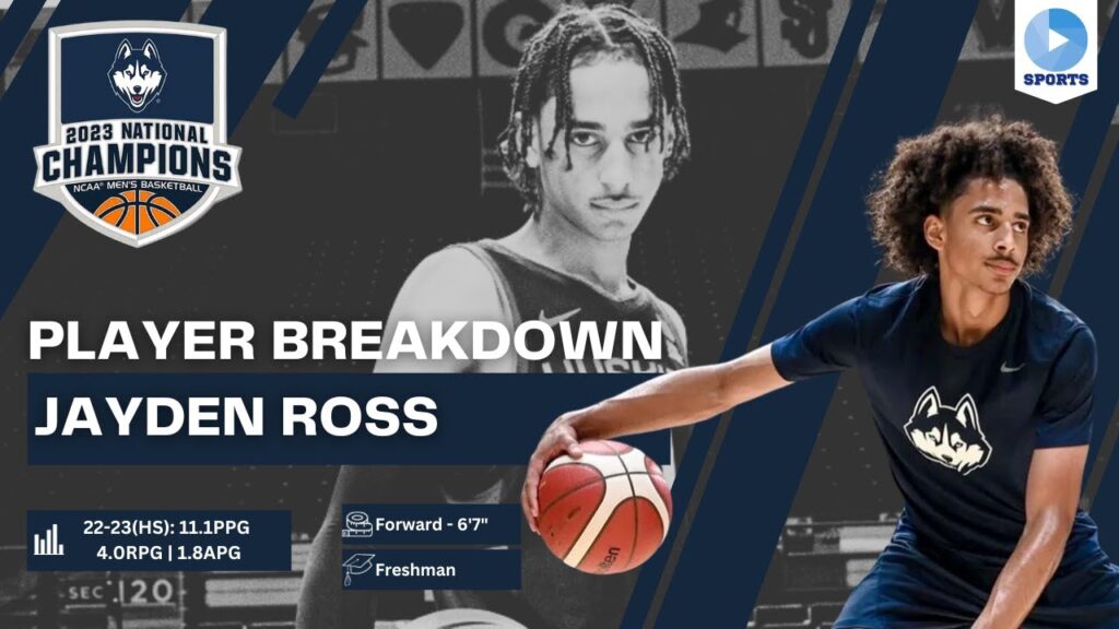 jayden ross future 3 and d beast uconn mens basketball player breakdowns