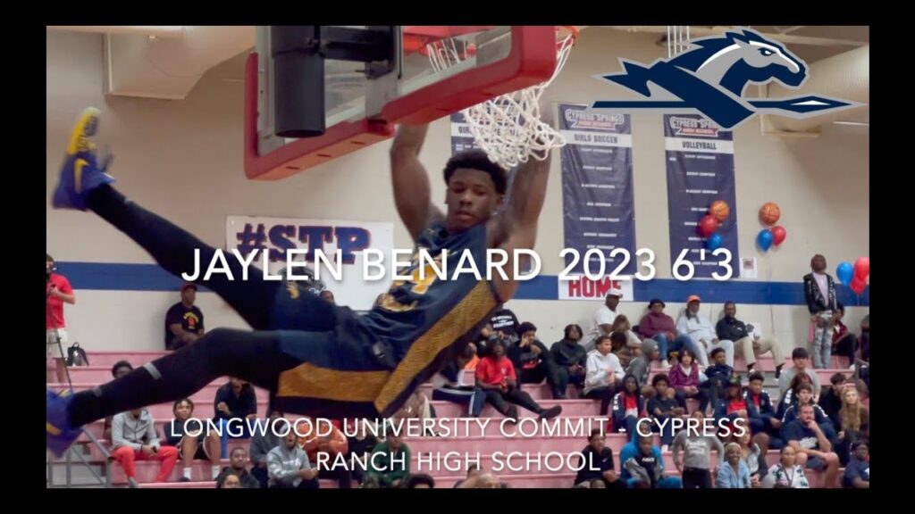 jaylen benard 2023 63 longwood university commit cypress ranch high school