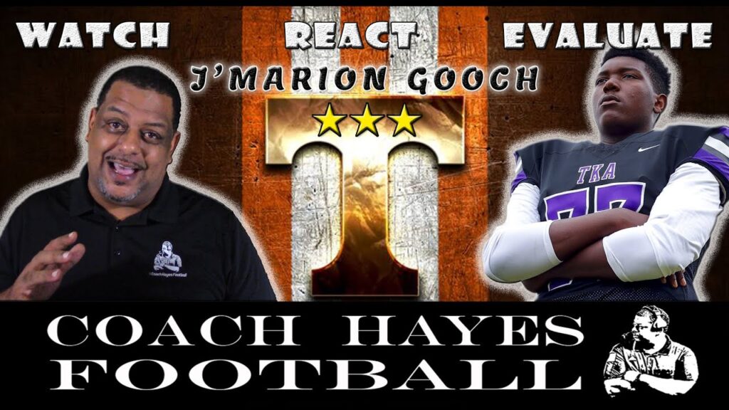 jmarion gooch highlights he is committed to the university of tennessee govols wre