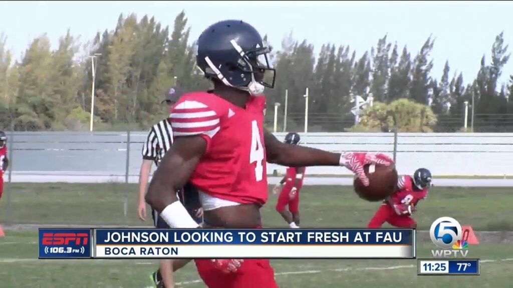 johnson looking to start fresh at fau