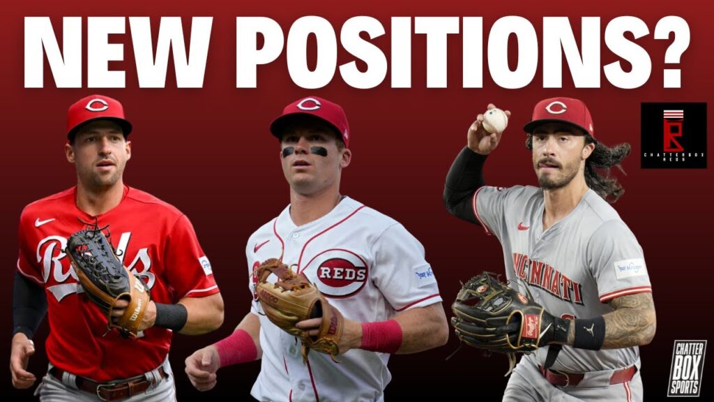 jonathan india matt mclain and spencer steer playing new positions for cincinnati reds in 2025