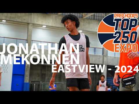 jonathan mekonnen 2024 highlights at prephoops top 250 expo 2022 prephoops9869