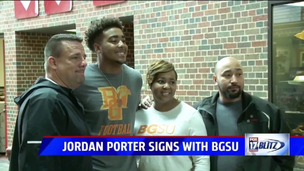 jordan porter signs with bgsu
