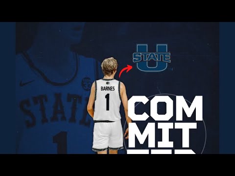 jordy barnes commits to utah state
