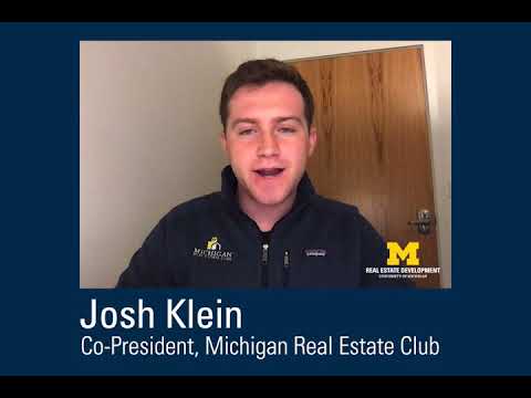 josh klein why study at michigan