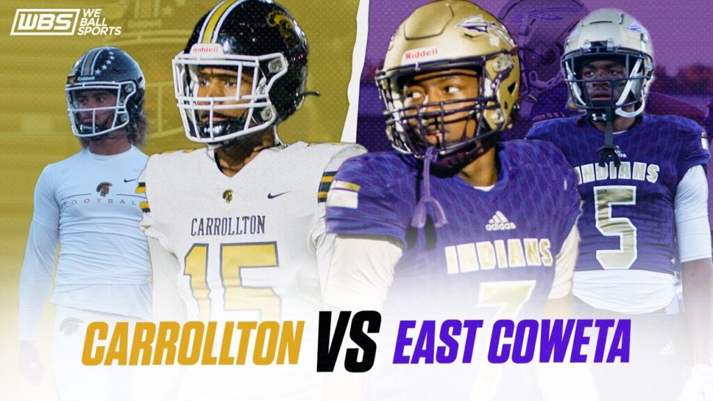 julian lewis throws 5 tds in a route280bcefb88f east coweta ga vs 4 carrollton ga full game highlights